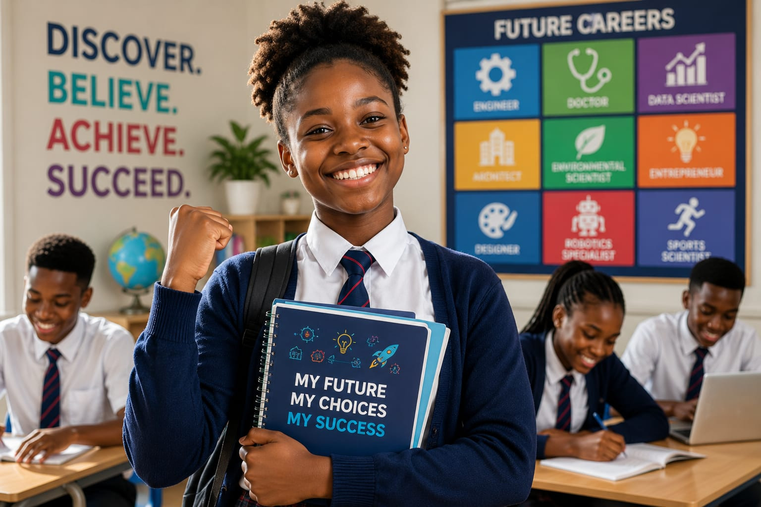 Learner thriving after choosing her Senior School pathway
